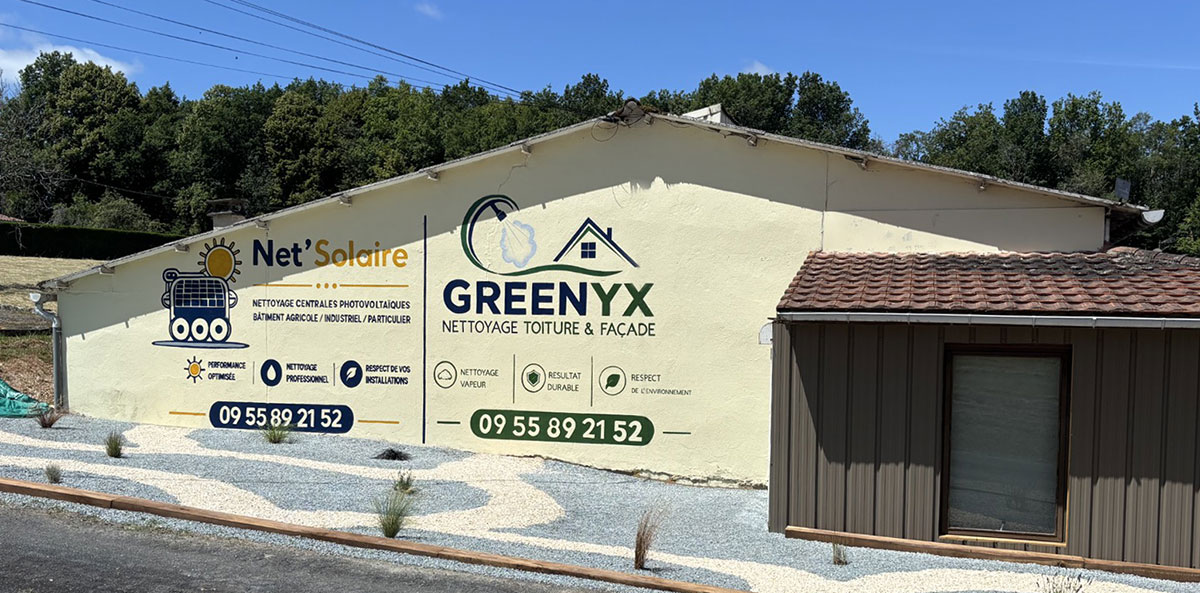 Entreprise Greenyx : Nettoyage vapeur extérieur basse pression Entreprise Greenyx : Nettoyage vapeur extérieur basse pression